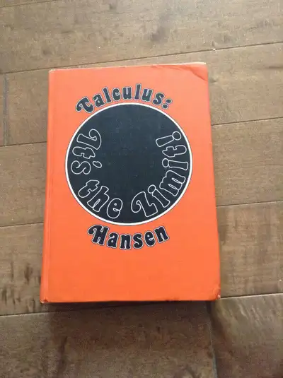 CALCULUS: IT'S LIMIT By Rodney T Hansen - Hardcover, View more