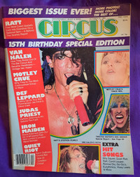 Circus Rock Magazines 1980-82