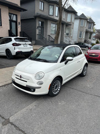 Fiat 500 lounge convertible 