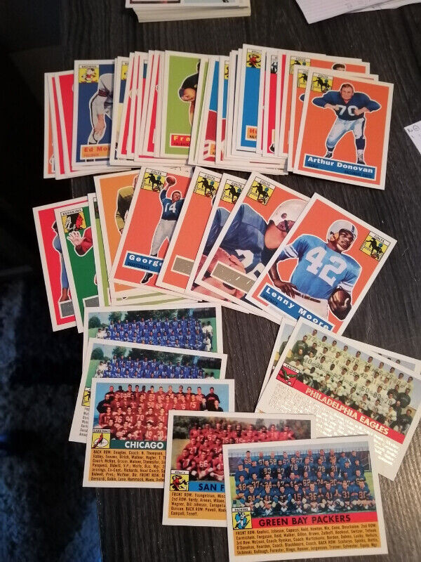 75- 1994 Topps Archives for 1956, 57 Football cards, L.Moore, + in Arts & Collectibles in St. Catharines