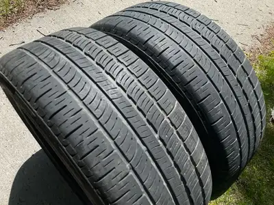 Suggest reaching me at 403-629-1719. Good shape for a year or so ahead - Pirelli Scorpion Zero. Only...