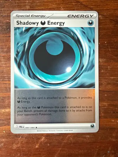 Pokémon Shadowy Energy Card 083/084, View more