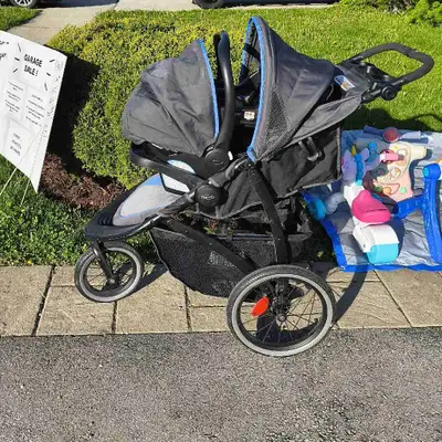 Graco Jogger Stroller With Car Seat and Base, View more