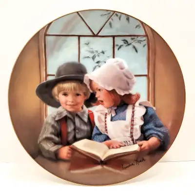 Little Tutor by Sandra Kuck Days Gone By Collector Plate – Free, View more