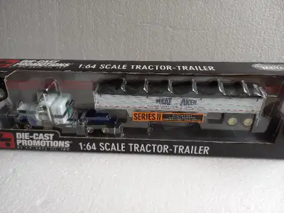 1/64 scale. Shipping available. If ad is up it's available.
