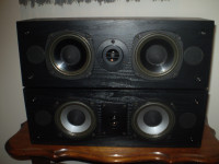 PAIR of CENTRE SPEAKERS by Acoustic Profile  Perfect Clear Sound
