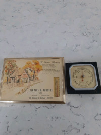Renders and Renders thermometer/vintage taylor barometer