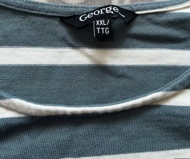 George Women’s Blue & White Striped Long Sleeve Top in Women's - Tops & Outerwear in Oshawa / Durham Region - Image 4