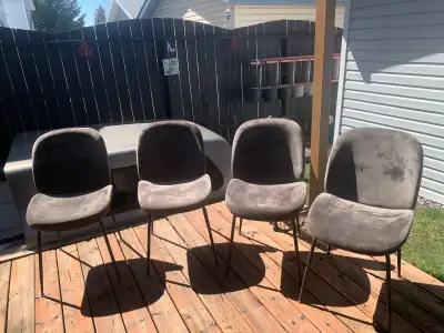 chairs(50$), mirrors &table(80) and microwave(20$) , View more