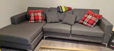 Sectional L- shape couch, View more