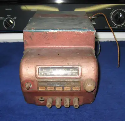 Antique vintage 1930s RCA Victor car radio tube 1938 year, View more