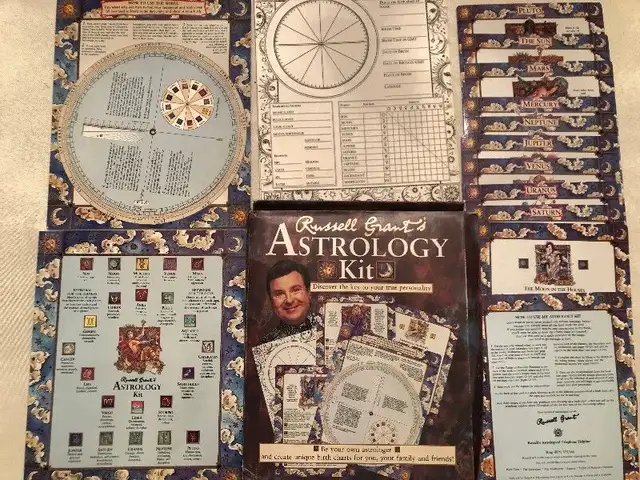 Astrology Kit. Russell Grant’s. Easy to use wheel, cards & book in Hobbies & Crafts in Kitchener / Waterloo - Image 7
