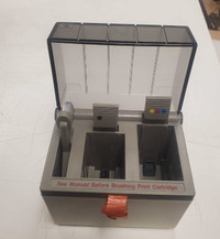 HP DeskJet 500C C2114-6006 Ink Cartridge Storage Box with Brush 