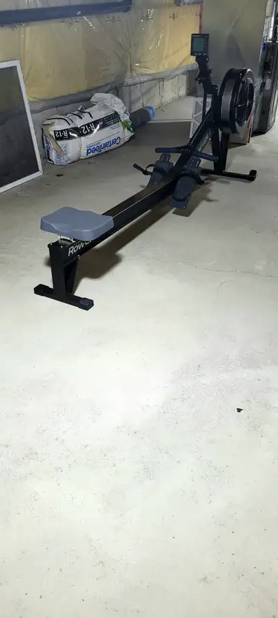 New , used just once or twice. Quiet and smooth operation . comes apart to transport. Asking $1000.