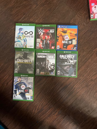 Xbox and PlayStation games for sale!