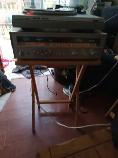VINTAGE FISHER STUDIO-STANDARD STEREO RECEIVER AND TURNTABLE, View more