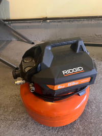 Rigid air compressor with 18 g nailer and 