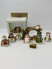 Snowman Nativity Set - Regal Greetings 