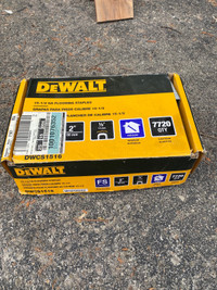 DeWALT Flooring nailer 