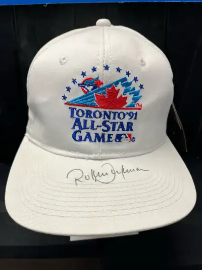 Roberto Alomar signed 1991 Toronto All Star Game Baseball hat, View more