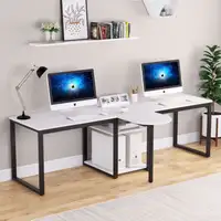 Bureau d'ordinateur double