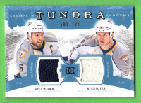 2011-12 Tundra Tandems Jerseys Blue Shea Weber/Ryan Suter /299