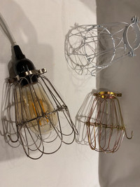 Industrial lightbulb cage covers