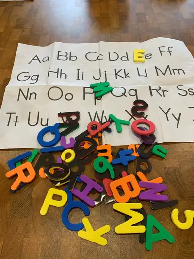 Foam Letters and Numbers, View more