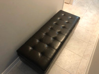 Bench seat with storage