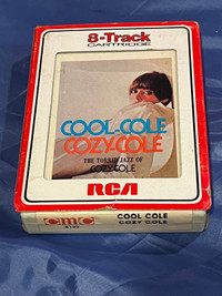 Cool Cole Cozy Cole 8-Track Tape Untested