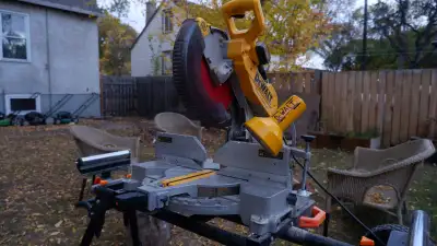 Dewalt 12in miter saw with stand, View more