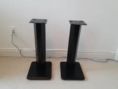 (Mint) A Pair of Professional Wooden Speaker Stands, View more
