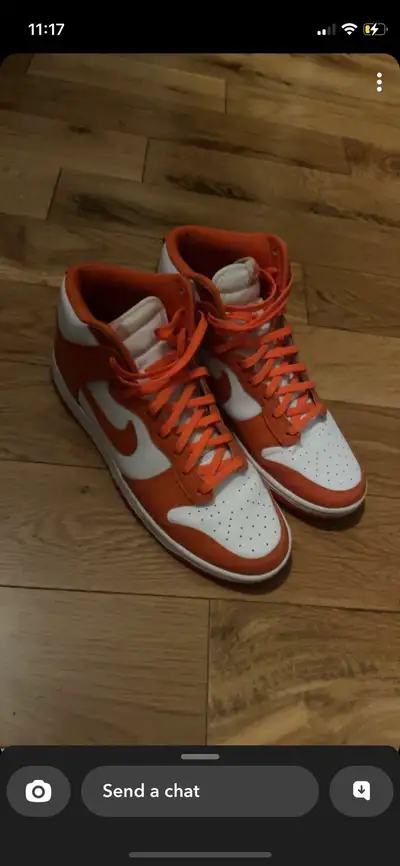 Orange Nike Dunks , View more