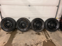 Winter tires with rims  (dodge caravan)