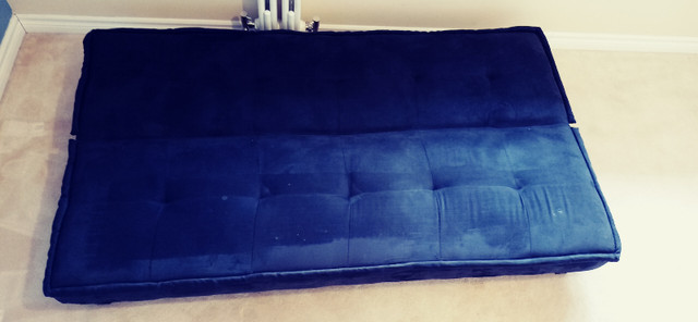 Small fold-down black sofa-bed  (pu in Porters Lake) in Couches & Futons in Dartmouth - Image 3
