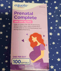 Equate prenatals- never opened