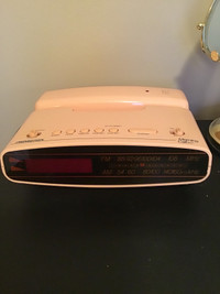 Vintage alarm clock with phone