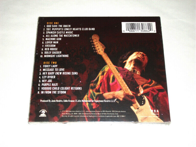 Jimi Hendrix - Blue Wild Angel - Édition 2 cds - NEUF dans CD, DVD et Blu-ray  à Ville de Montréal - Image 2