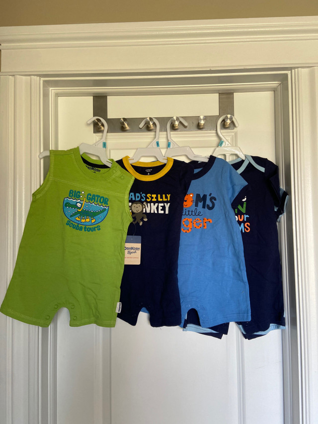 5 Carter’s Oshkosh boys rompers.  in Clothing - 6-9 Months in Dartmouth