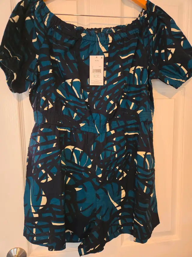 New, Romper, Size XL