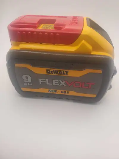 Dewalt Flexvolt ion battery, View more