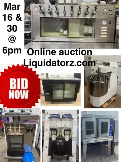 Mar 16 & 30 don’t miss out beer bar ice cream patio auction, View more