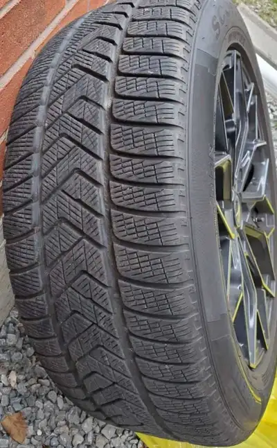 Winter tires with rims