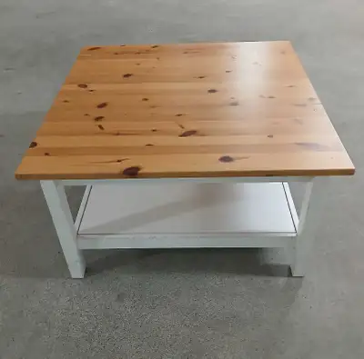 IKEA Hemnes Coffee Table Square Living Room Furniture Wood White, View more