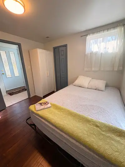 Bright and recently renovated 1-bedroom walk-out basement available in a great South End location. T...