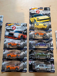 Hot Wheels Japan Historics 2 set plus extra 