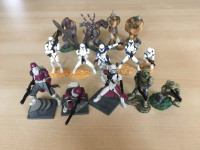 Star Wars Battle Packs Unleashed Lot of 14 Figures! Clone MINT