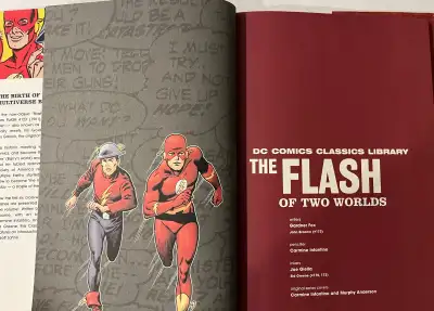 The Flash Of Two Worlds  DC Comics Hardcover , View more