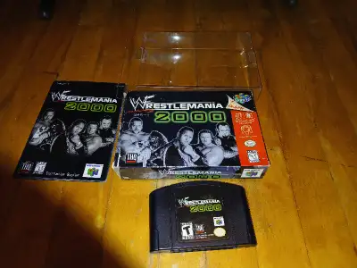WWF Wrestlemania 2000 50$ (N64) Mario Party 3 80$ (N64) VENDU Banjo Kazooie 55$ (N64) VENDU Manette...