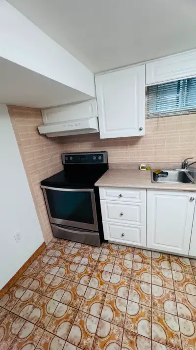 Spacious One bedroom basement apartment for rent
